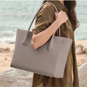 Dagne Dover Signature Tote- Bleeker Blush